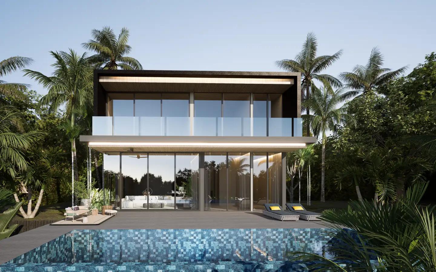 Interior view of 4 Bedroom Pool Villa for Sale in Aileen Layan - Type B