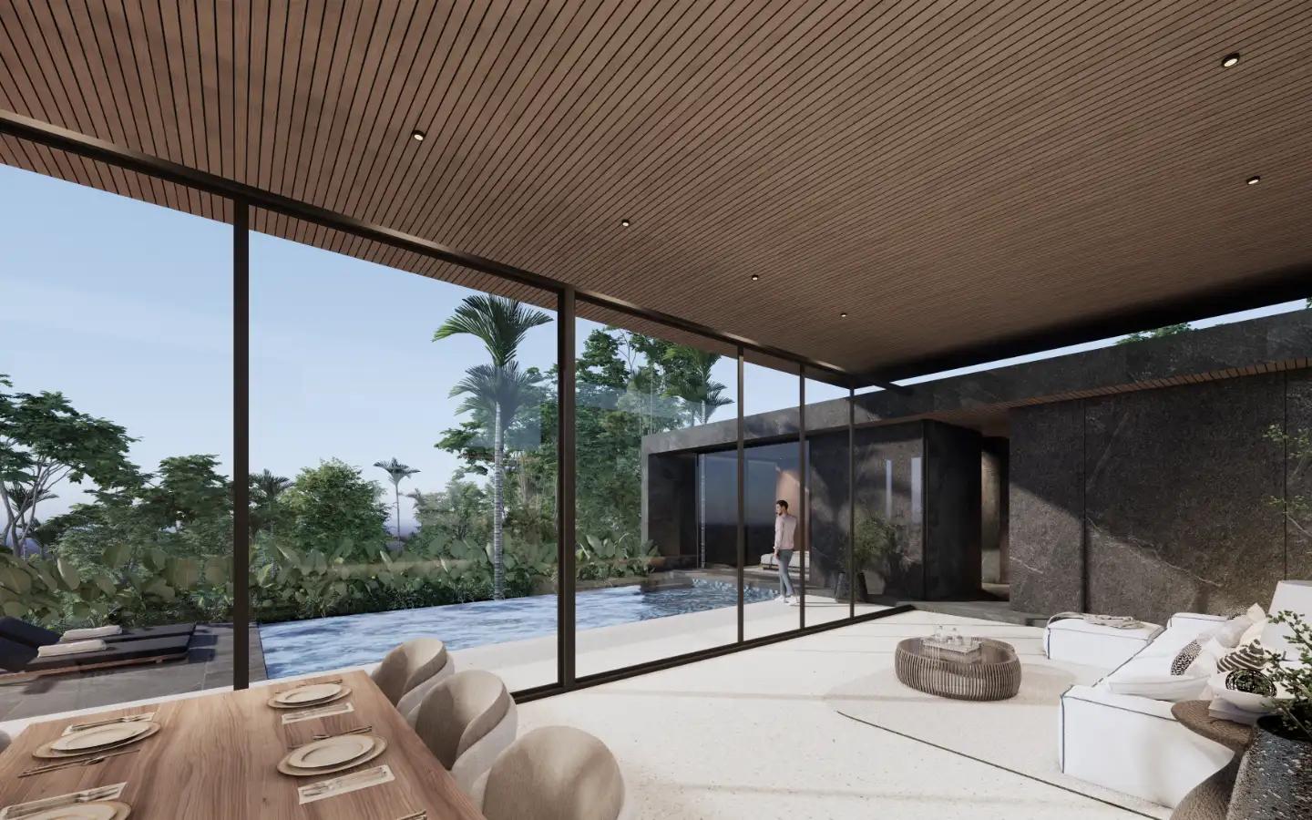 Interior view of 3 Bedroom Pool Villa for Sale in Aileen Layan - Type (A)