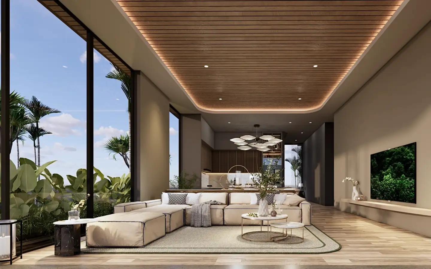 Interior view of 3 Bedroom Pool Villa for Sale in Aileen Layan - Type (A)