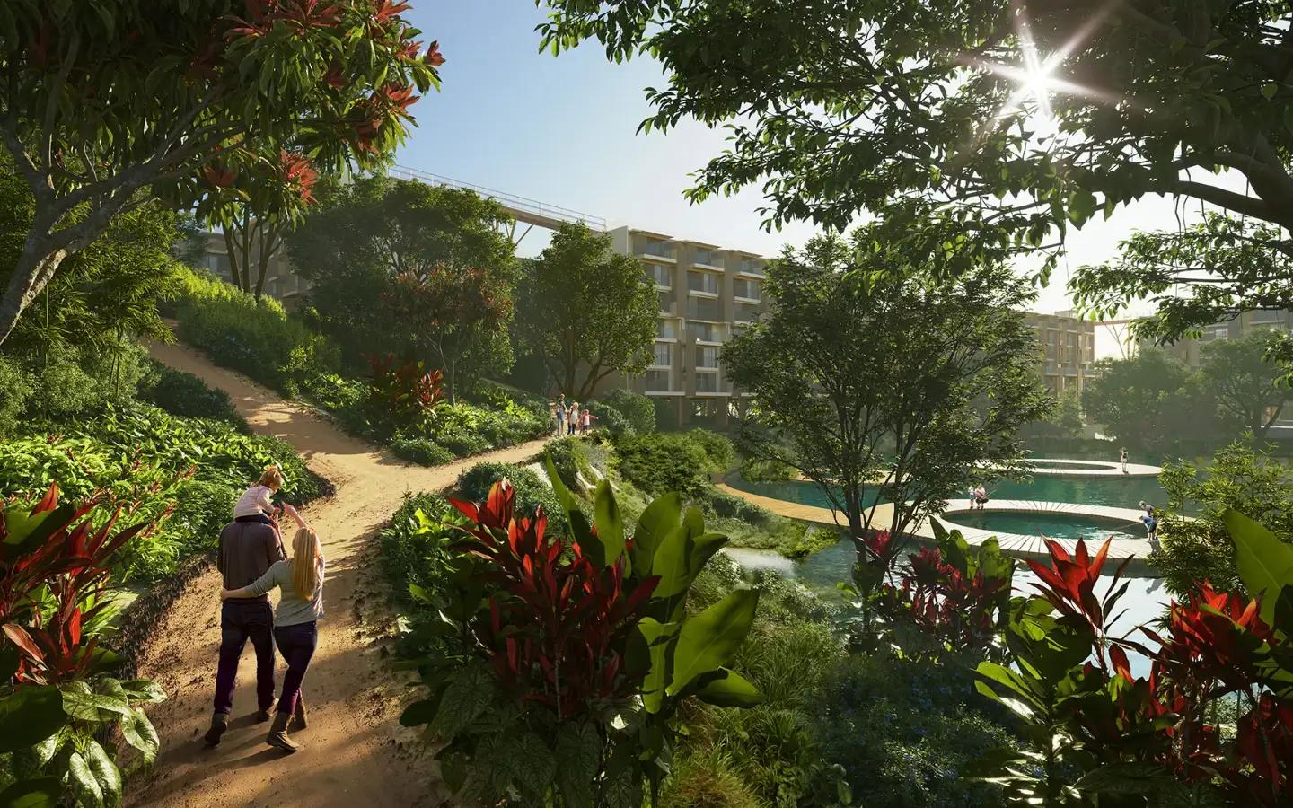 View from 3-Bedroom Laguna Lakelands Lakeview Residence - Unit 3D