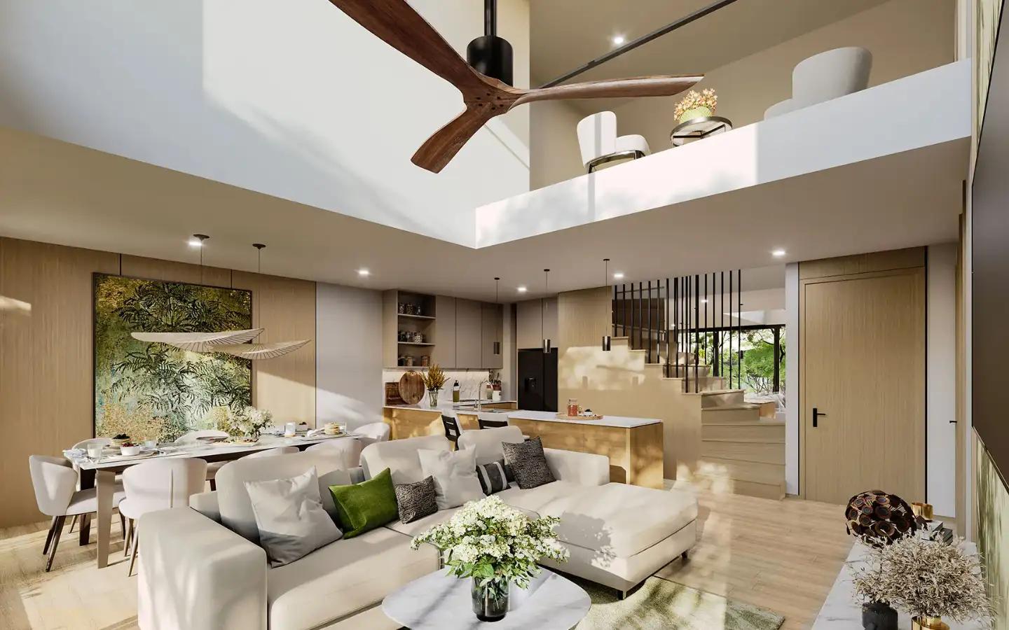 View from 3-Bedroom Laguna Lakelands Lakeview Residence - Unit 3D