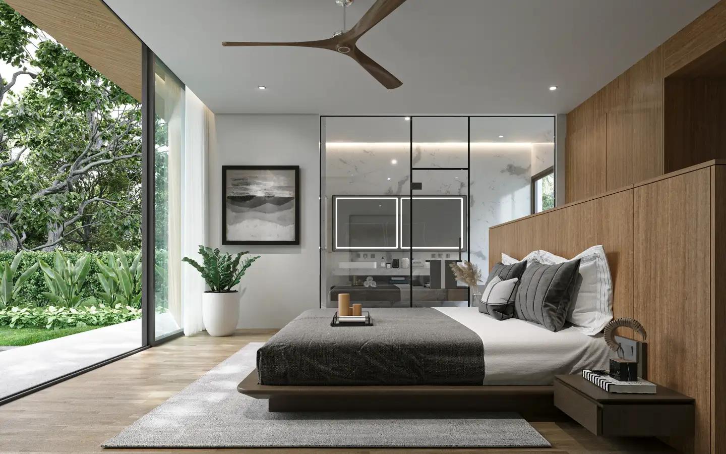 Interior view of 3 Bedroom Type M Pool Villa for Sale at Botanica Wisdom - Near UWC International School