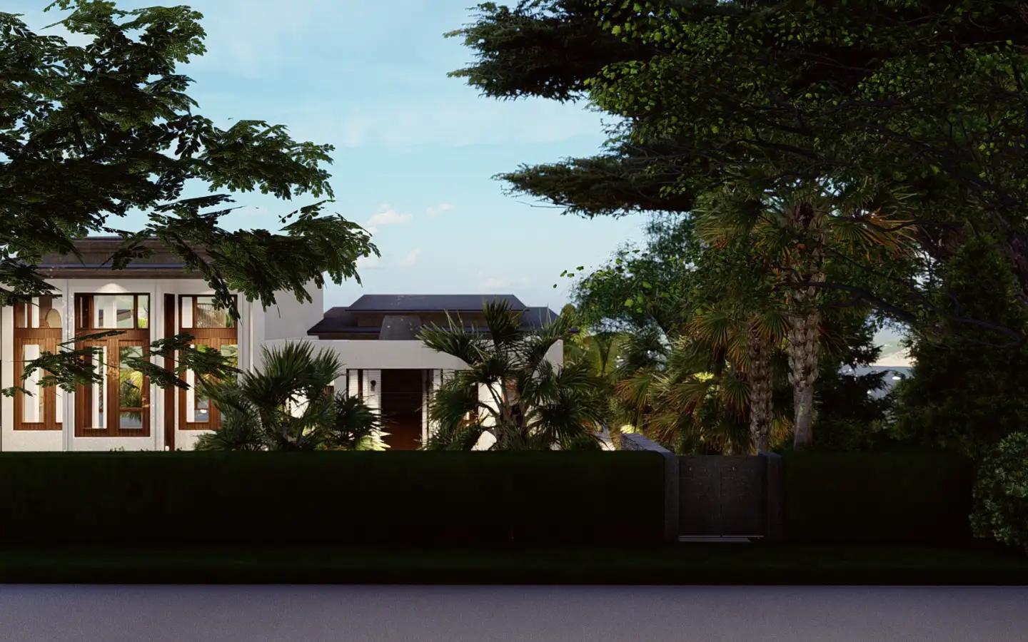 Interior view of 4 Bedroom Type C Sea View Pool Villa for Sale at Narana Villas Mai Khao