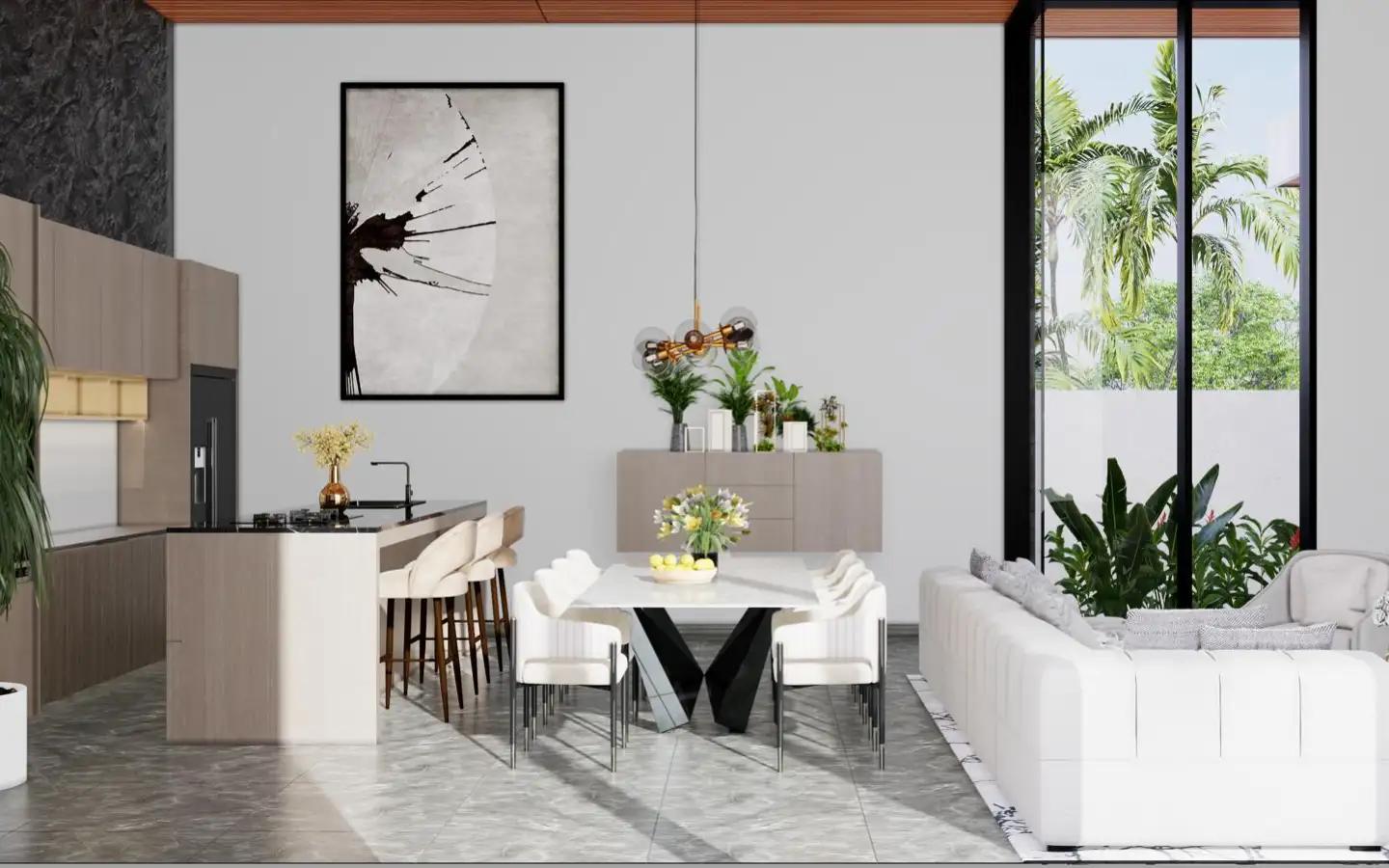 Interior view of One Residence Lakeside - 4 Bedroom Villa Type A