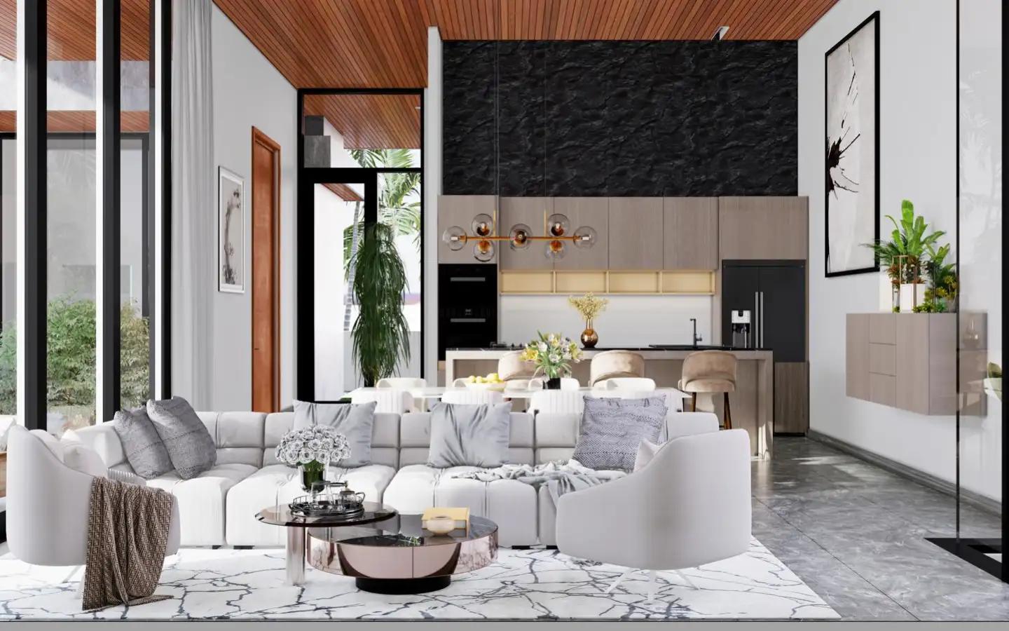 Interior view of One Residence Lakeside - 4 Bedroom Villa Type A