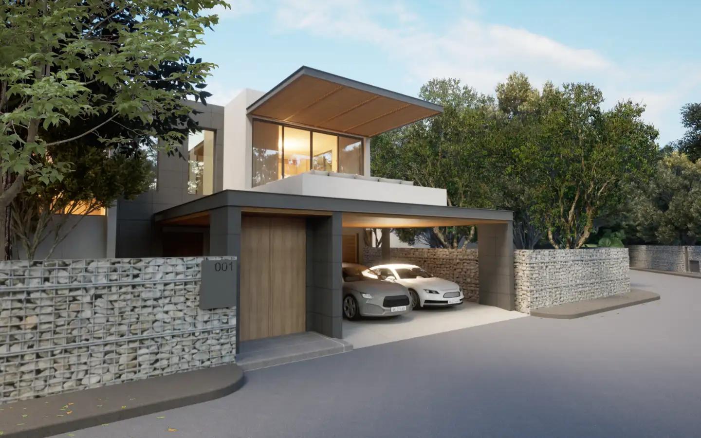 Interior view of Tiara Saku Villas - Two-story 3 Bed Pool Villa Near Naithon and Naiyang Beach - Type A
