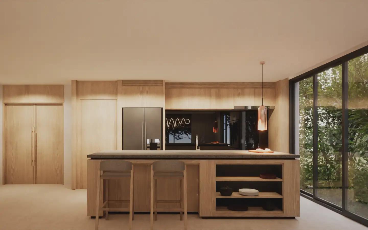 Interior view of Tiara Saku Villas - Two-story 3 Bed Pool Villa Near Naithon and Naiyang Beach - Type A