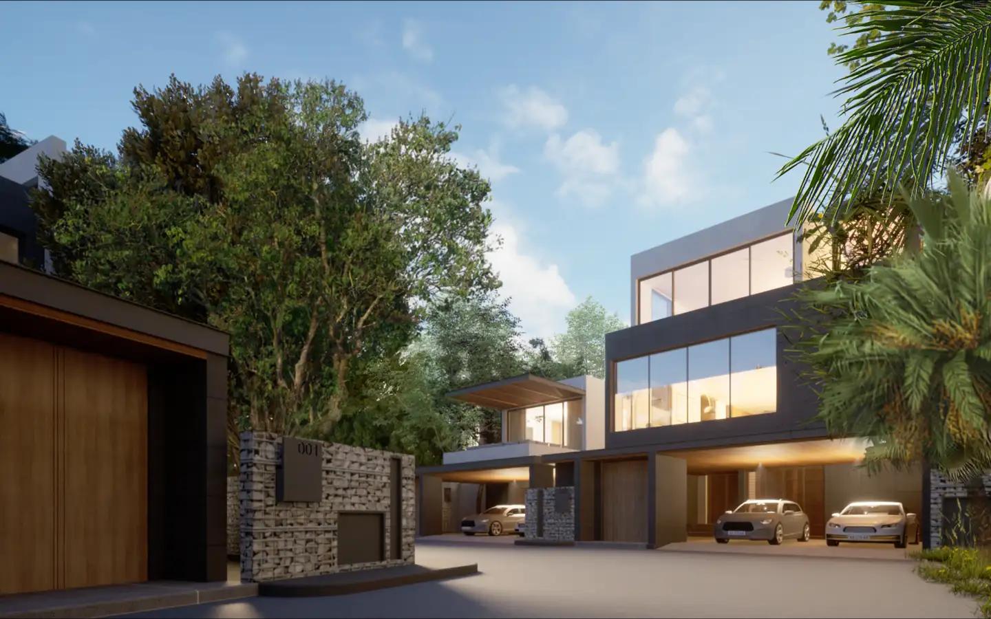 Interior view of Tiara Saku Villas - Two-story 3 Bed Pool Villa Near Naithon & Naiyang Beach - Type B