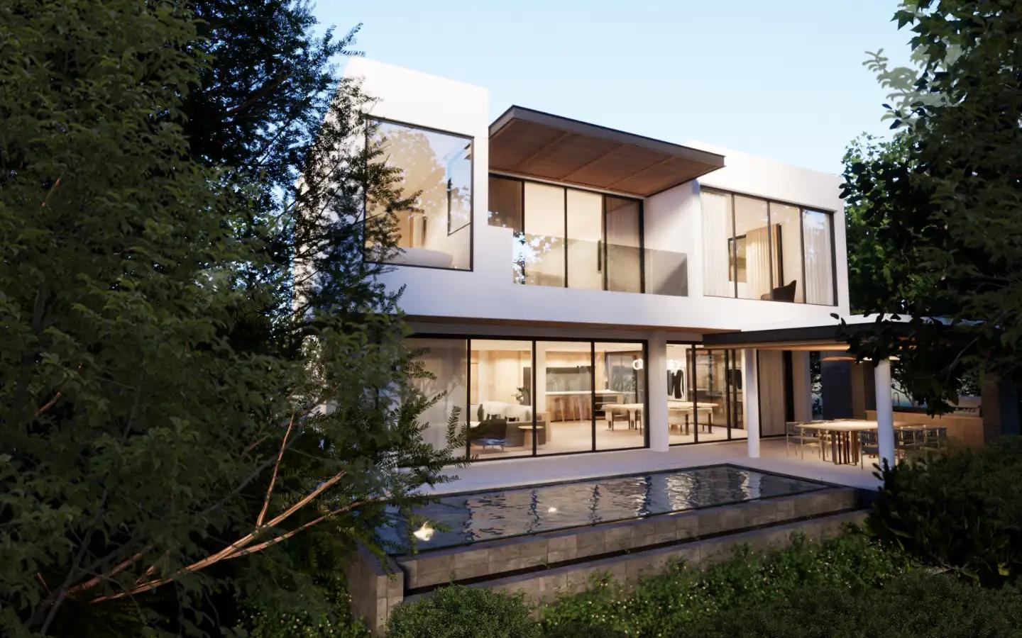 Interior view of Tiara Saku Villas - Two-story 3 Bed Pool Villa Near Naithon & Naiyang Beach - Type B