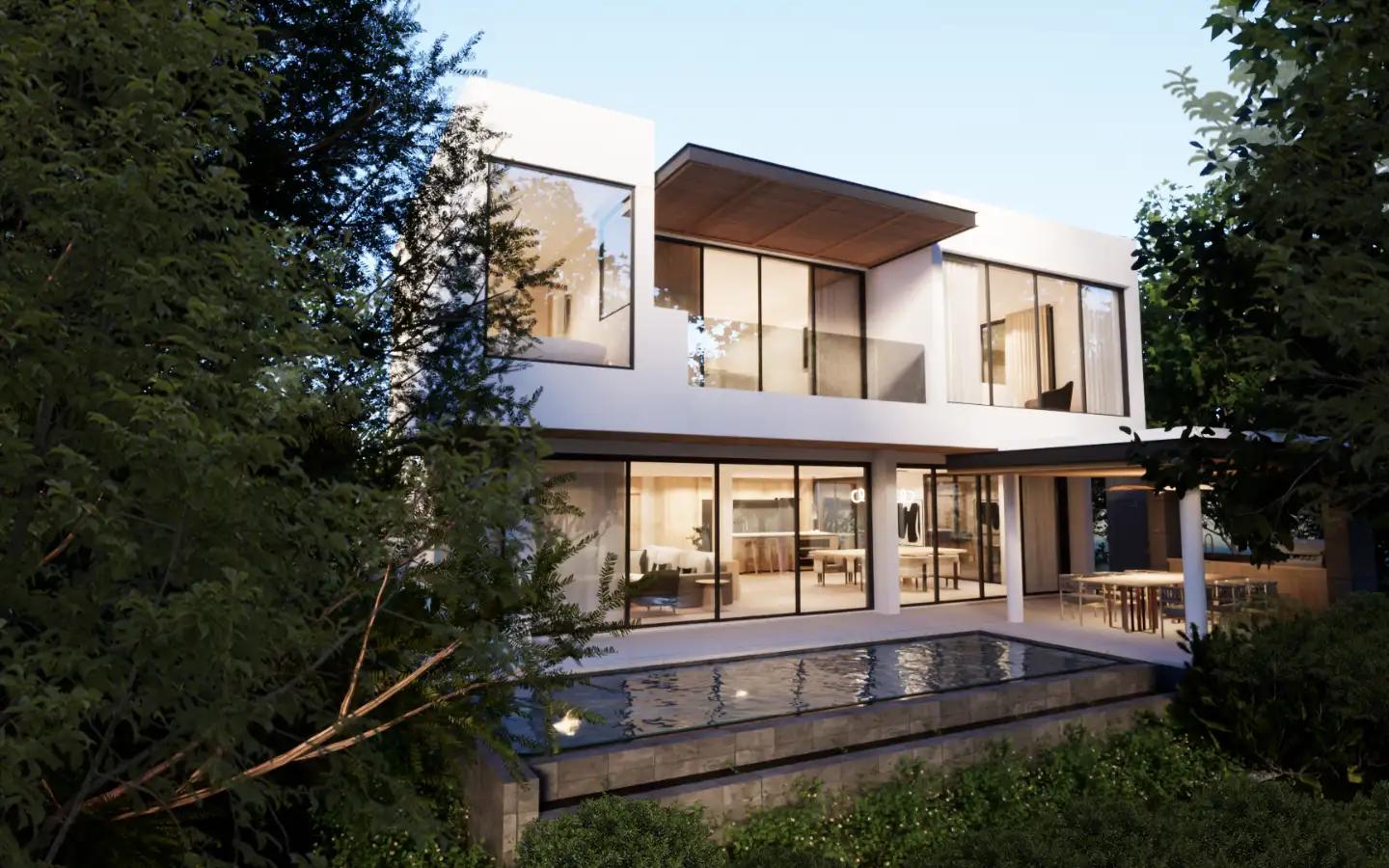 Interior view of Tiara Saku Villas - Two-story 3 Bed Pool Villa Near Naithon and Naiyang Beach - Type C