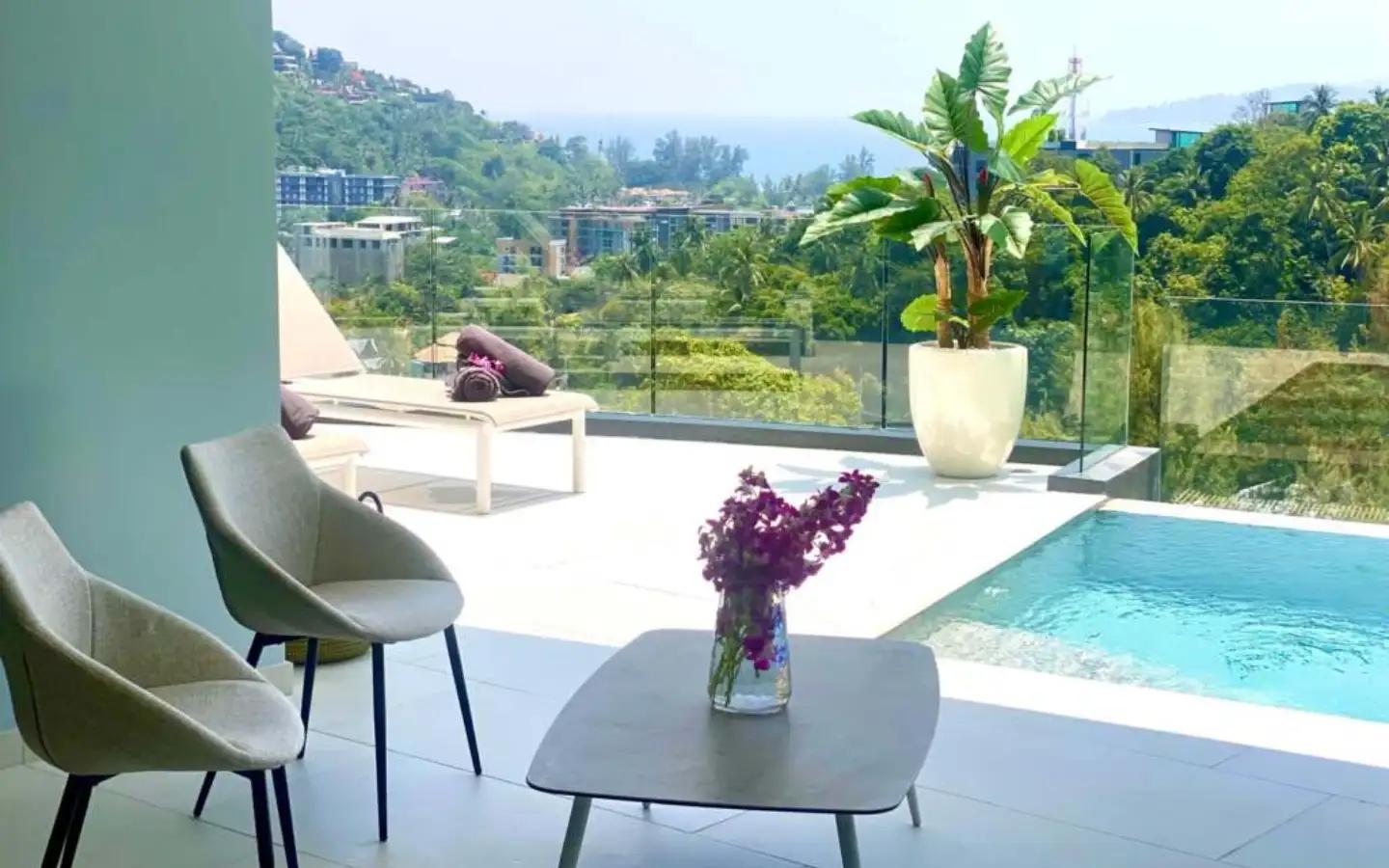 Interior view of 2 Bedroom Sea View Condo for Sale at Andamaya Surin