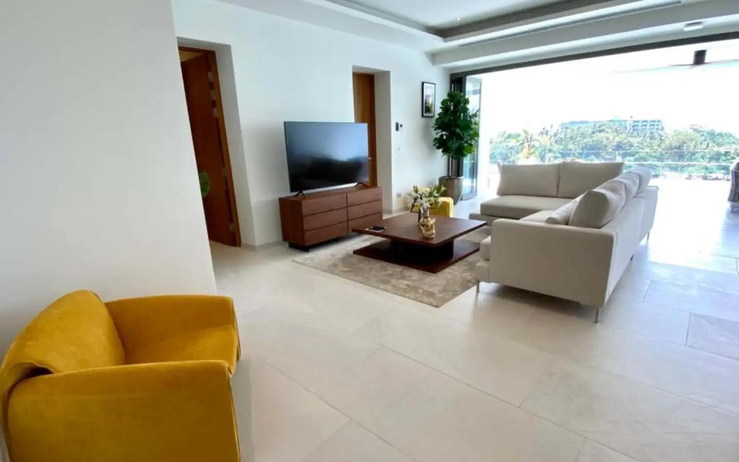Interior view of 2 Bedroom Foreign Freehold Ocean View Andamaya Condo in Surin