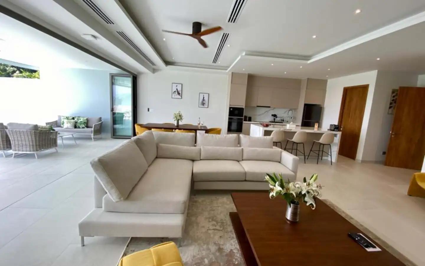 Interior view of 2 Bedroom Foreign Freehold Ocean View Andamaya Condo in Surin