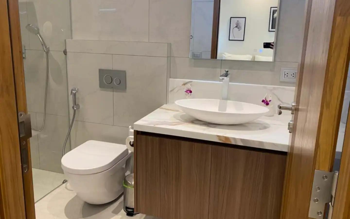 Interior view of 2 Bedroom Ocean View Private Pool Resale Condo in Andamaya Surin