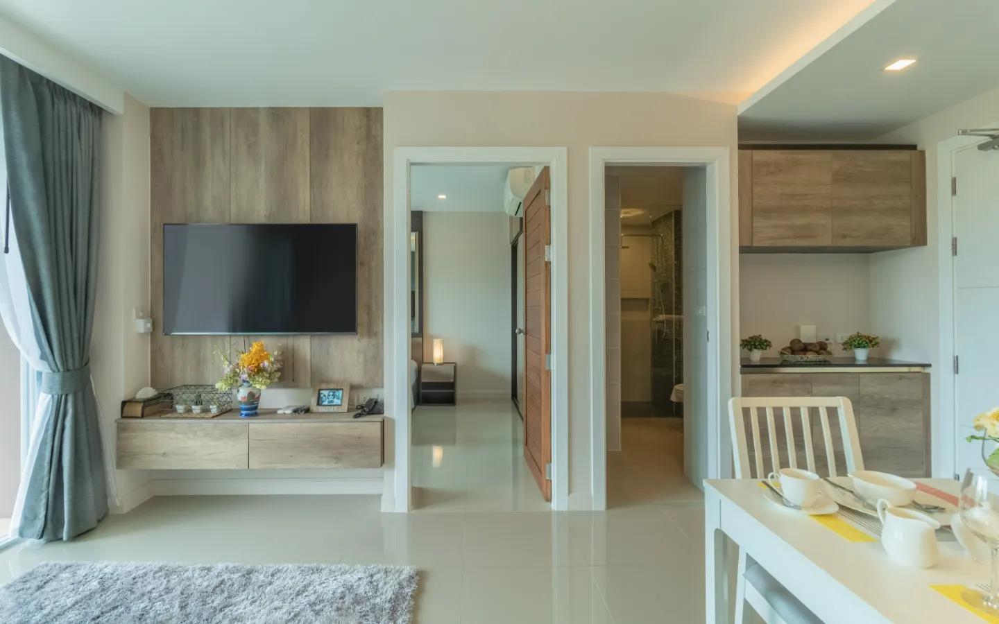 Interior view of 2 Bedroom Condo with Private Swimming Pool for Sale at Babylon Sky Garden II - Type A & B