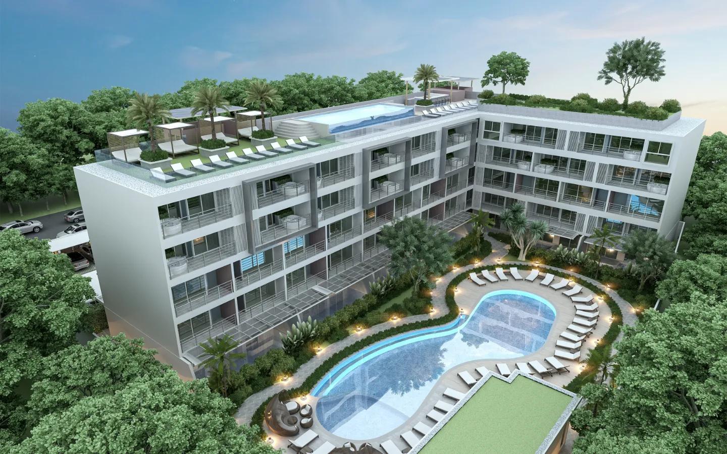 Interior view of 2 Bedroom Sea View Condo for Sale at Babylon Sky Garden II - Type I