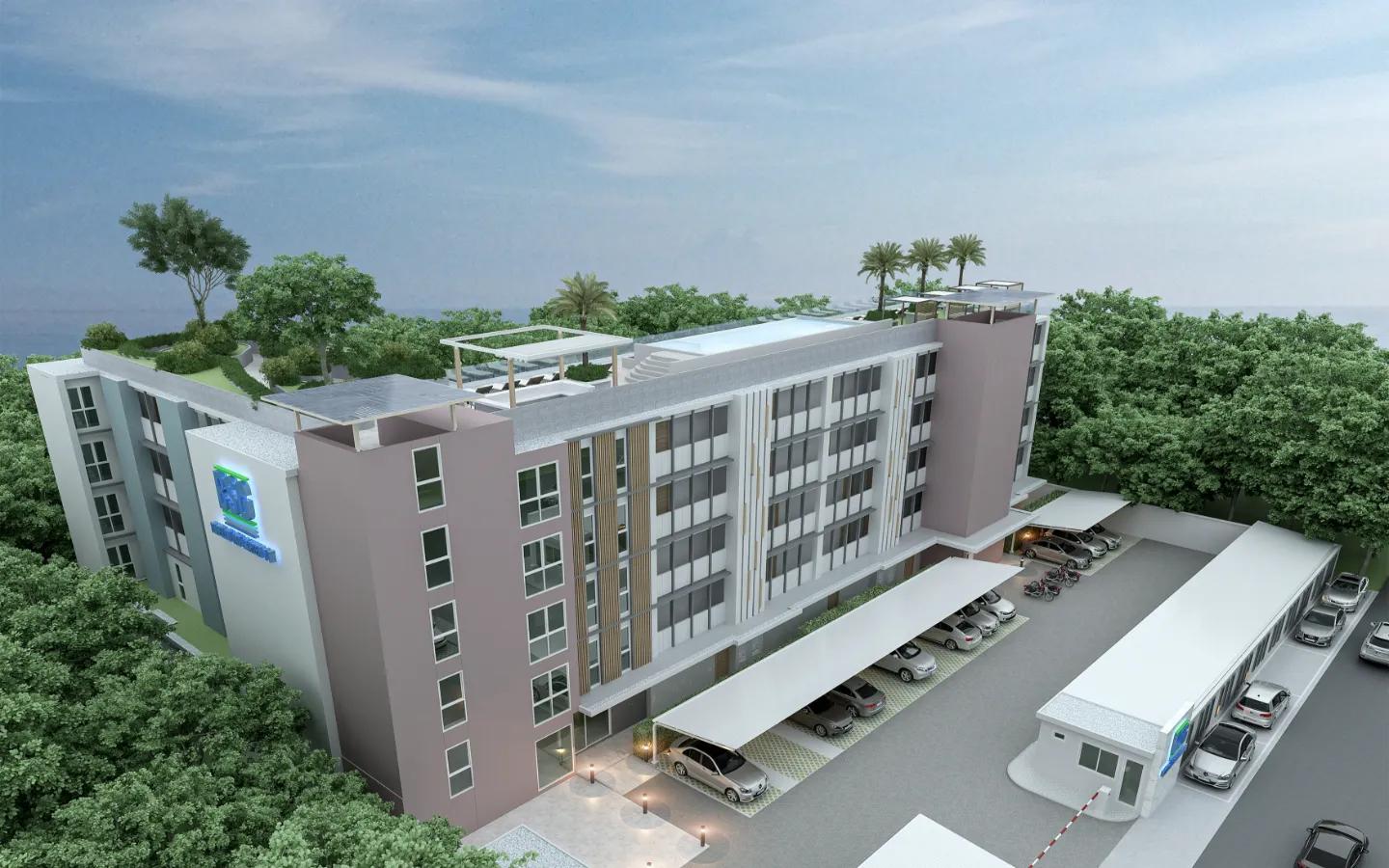 Interior view of 2 Bedroom Sea View Condo for Sale at Babylon Sky Garden II - Type I