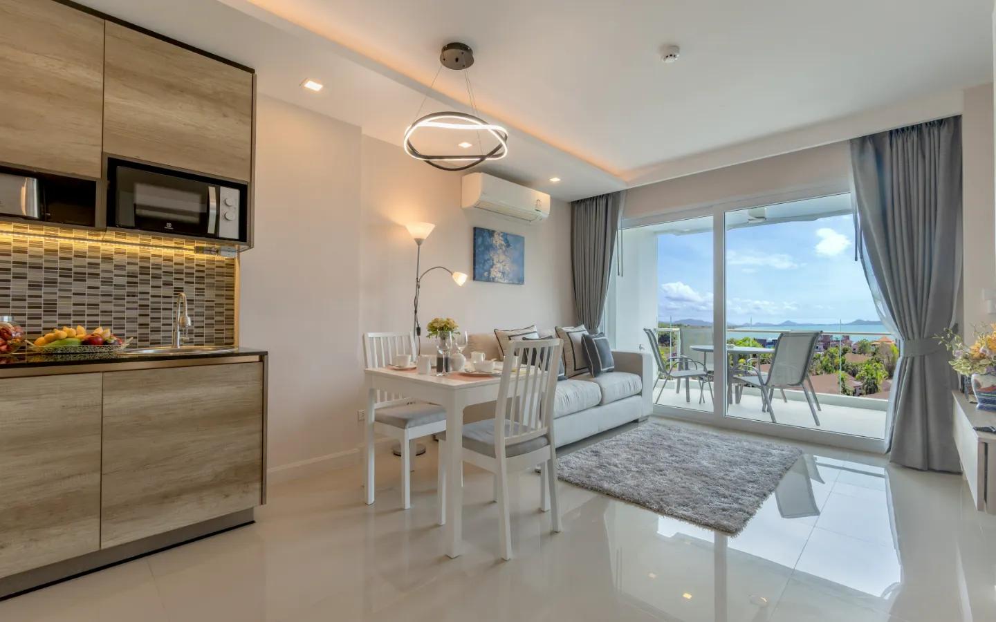 Interior view of 2 Bedroom Sea View Condo for Sale at Babylon Sky Garden II - Type I