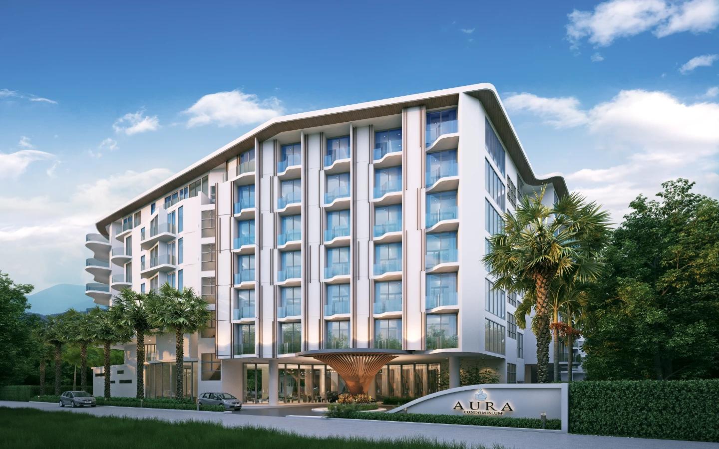 Interior view of 3 Bedroom Sea View Condo for Sale at Aura Condominium Project, Chalong