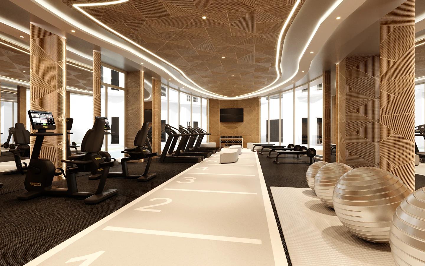 Interior view of 3 Bedroom Sea View Condo for Sale at Aura Condominium Project, Chalong