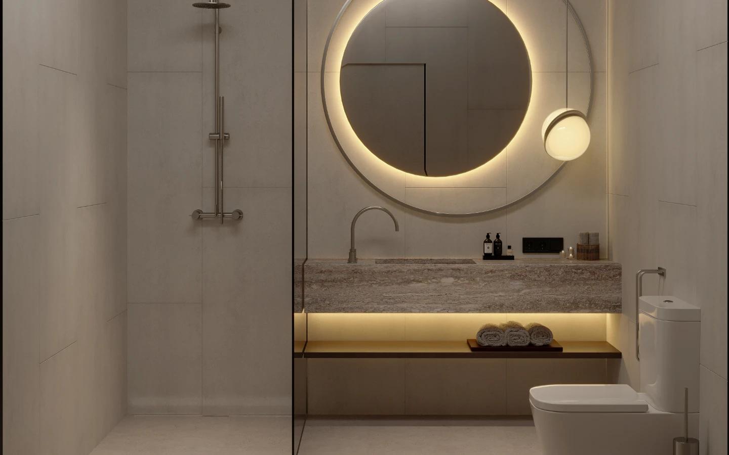 Interior view of Two Bedroom Apartment for Sale at Sunny Moon, Naiharn