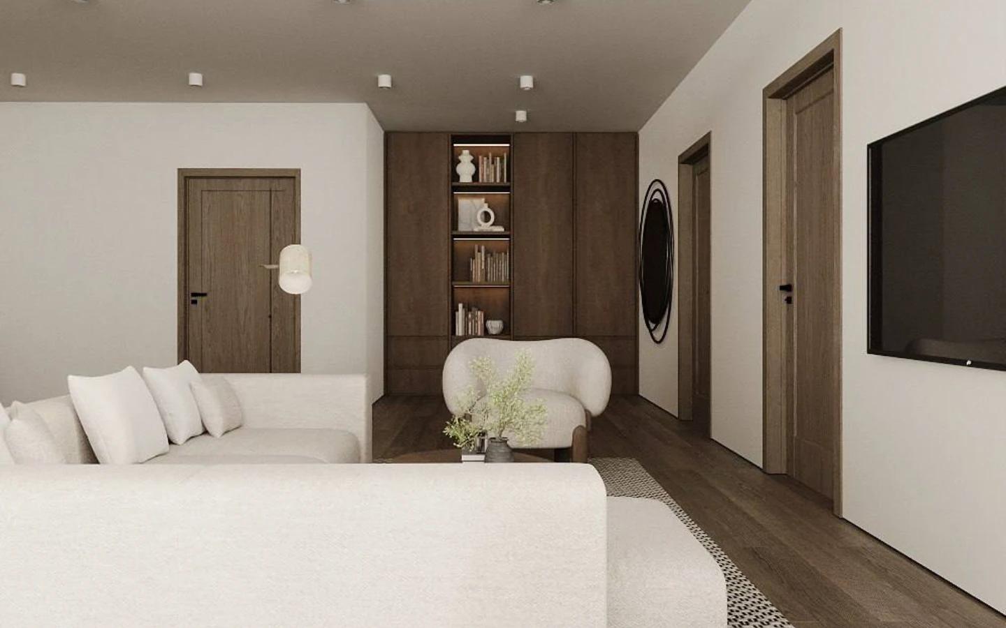 Interior view of Three Bedroom Apartment for Sale at Sunny Moon, Naiharn
