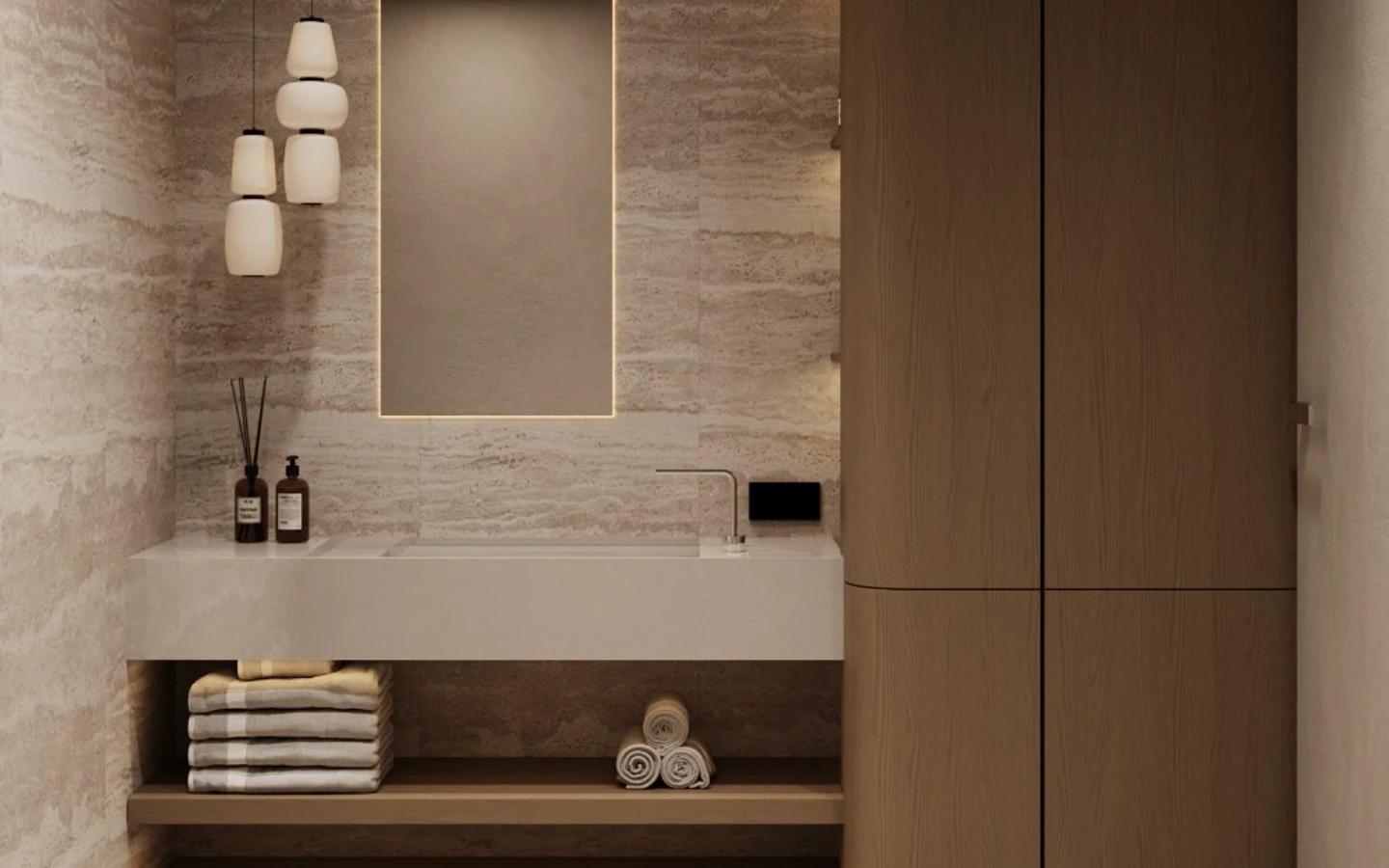 Interior view of Three Bedroom Apartment for Sale at Sunny Moon, Naiharn