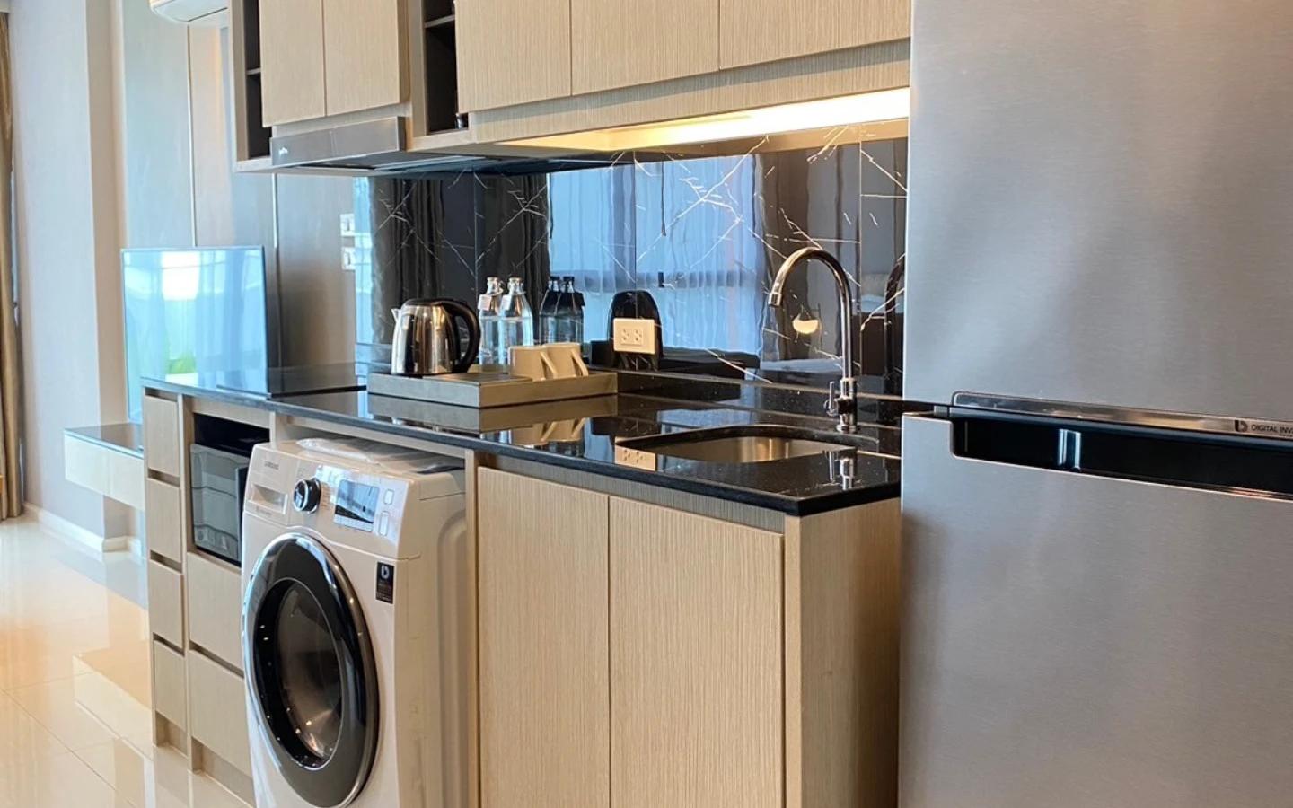 Interior view of One Bedroom Condo for Sale at Panora Surin - B104