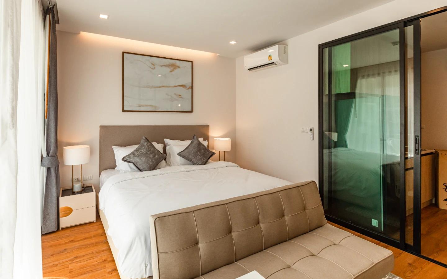 Interior view of Deluxe 1 Bedroom Apartment for Sale at Proud Condominium