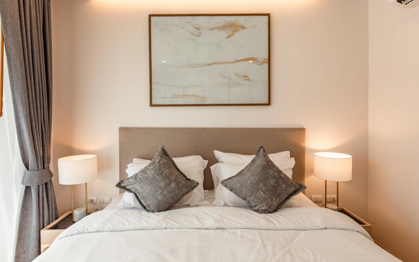 Interior view of Deluxe 1 Bedroom Apartment for Sale at Proud Condominium