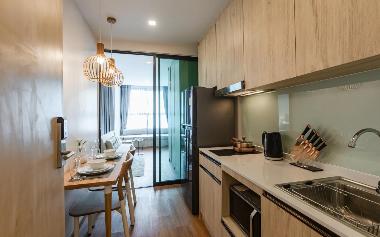 Interior view of Superior 1 Bedroom Apartment for Sale at Proud Condominium