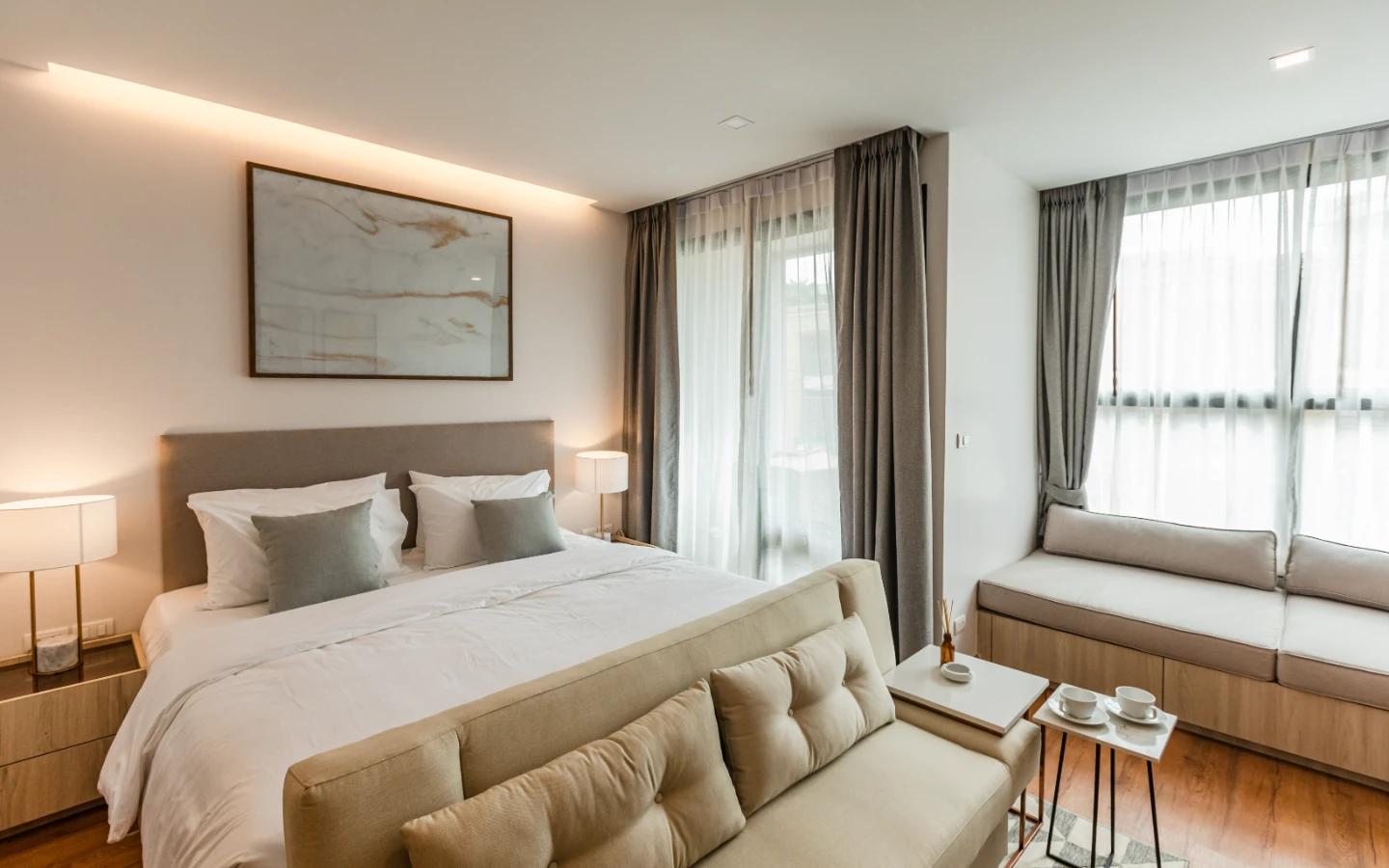 Interior view of Superior 1 Bedroom Apartment for Sale at Proud Condominium