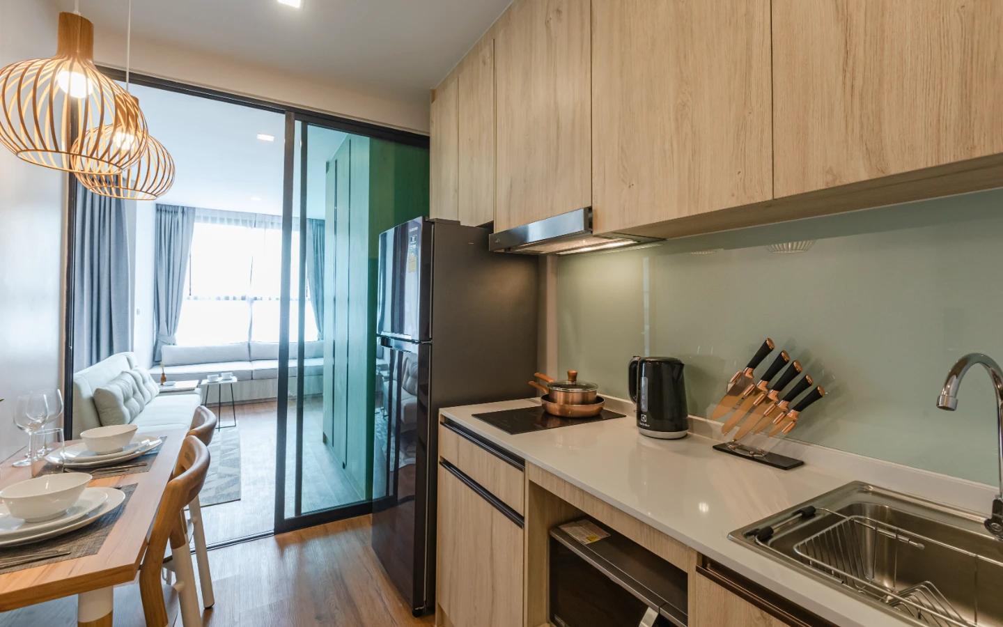 Interior view of Superior 2 Bedroom Apartment for Sale at Proud Condominium