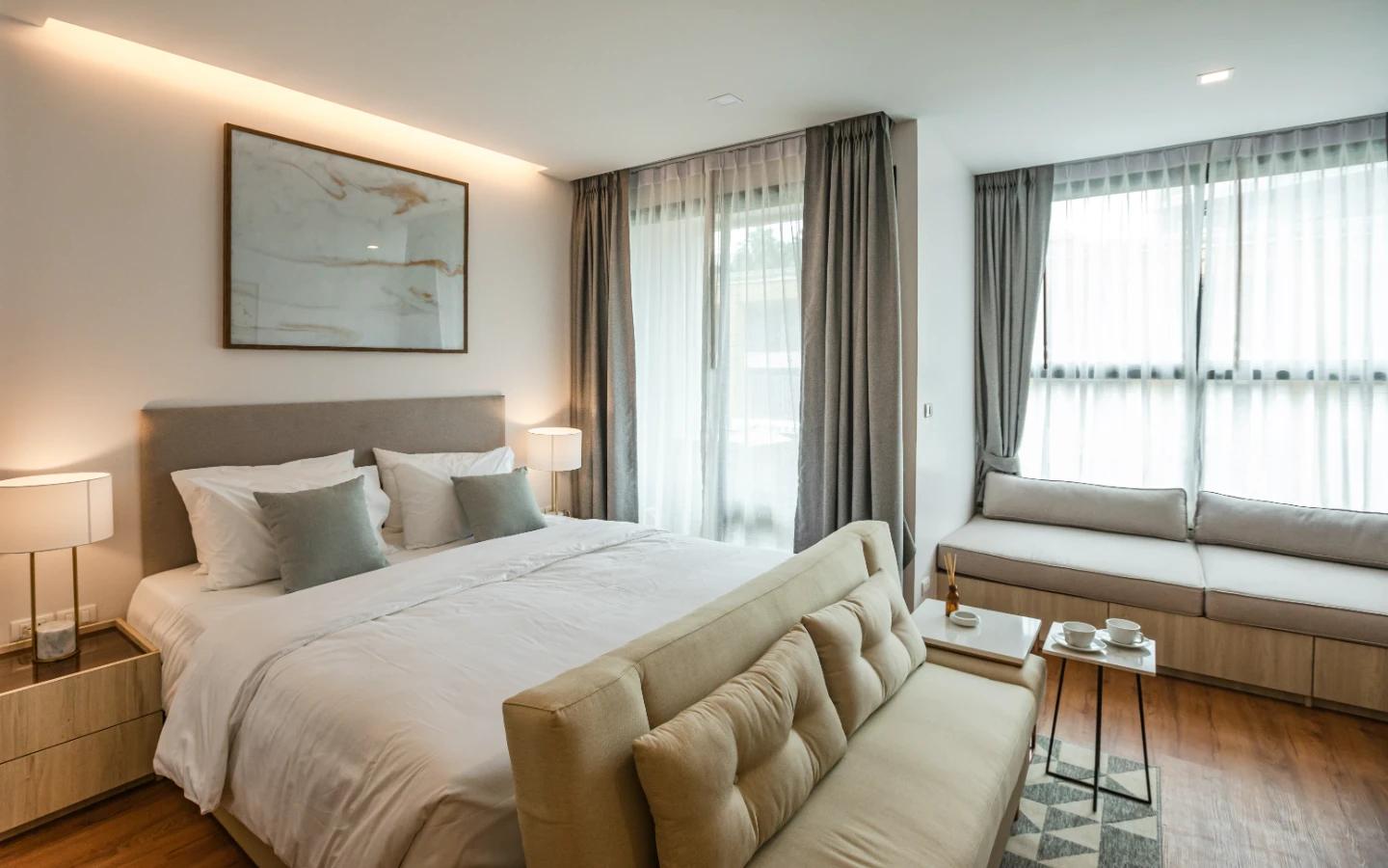 Interior view of Superior 2 Bedroom Apartment for Sale at Proud Condominium