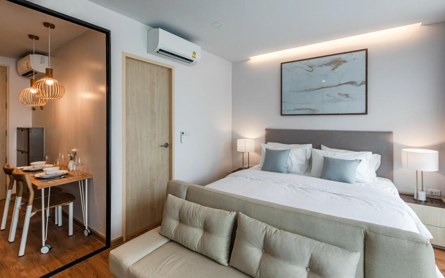 Interior view of Superior 2 Bedroom Apartment for Sale at Proud Condominium