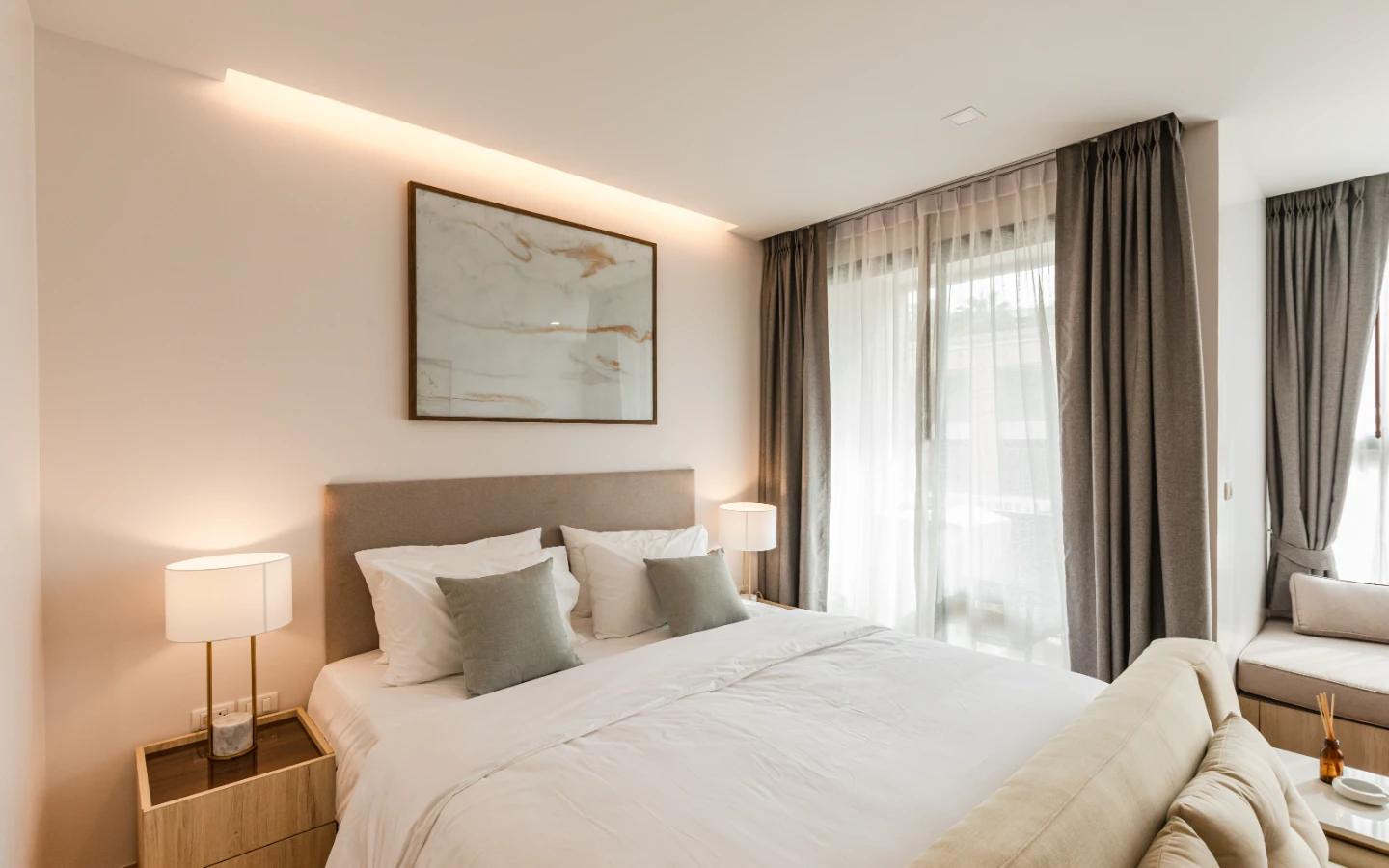 Interior view of Superior 2 Bedroom Apartment for Sale at Proud Condominium