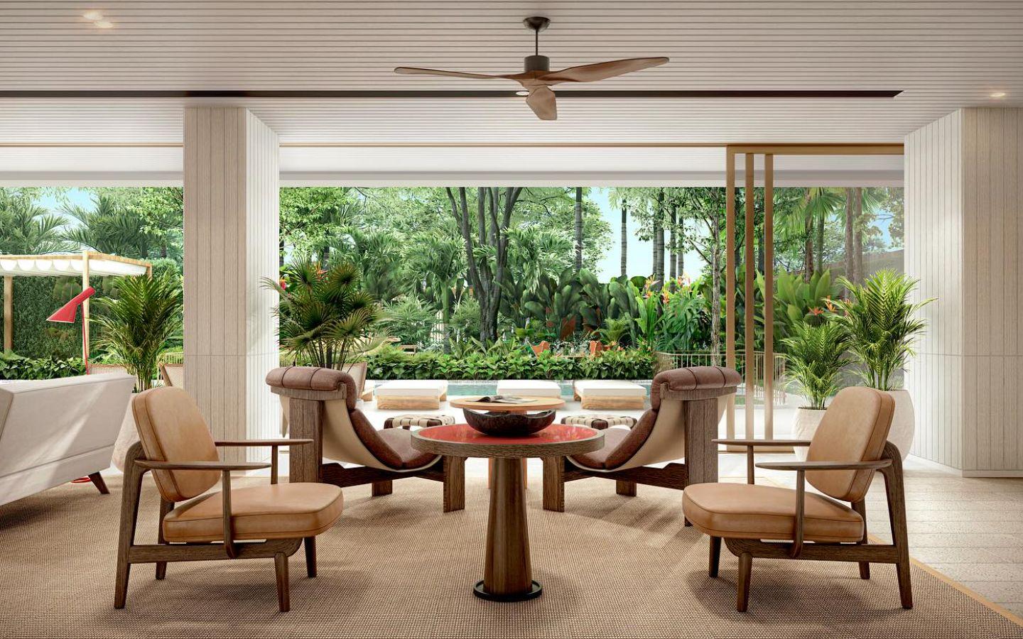 Interior view of Luxurious 1 Bedroom Apartment for Sale at Surfhouse Bangtao