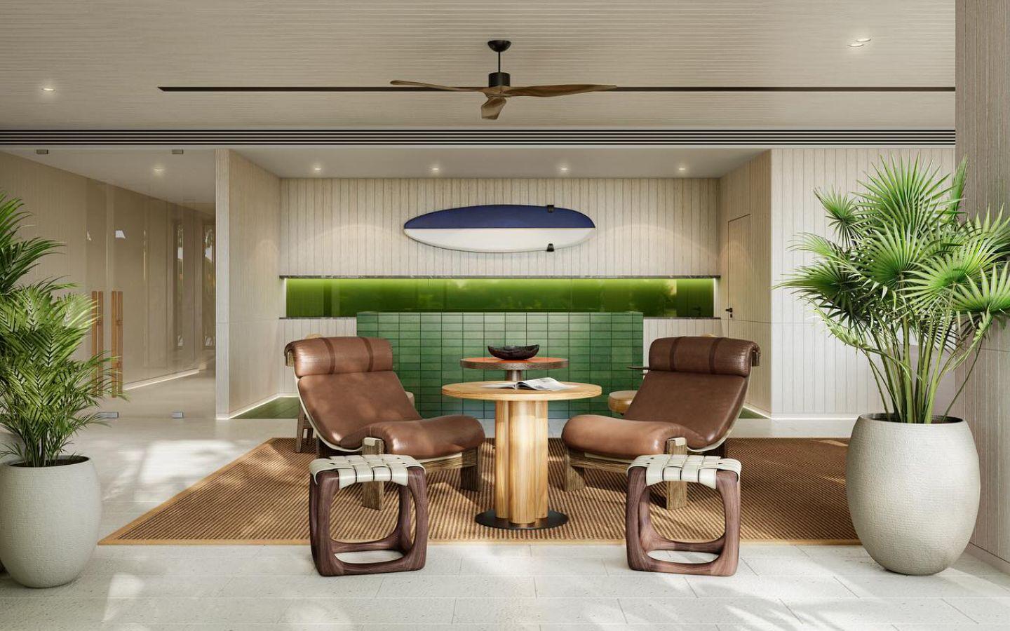 Interior view of Large 1 Bedroom Apartment for Sale at Surfhouse Phuket