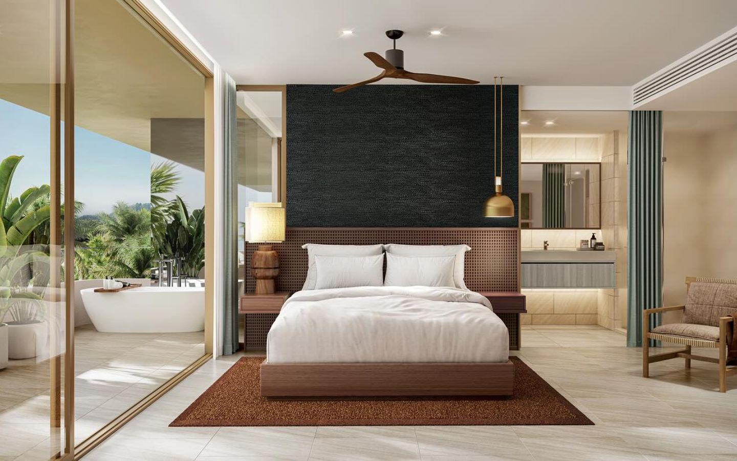 Interior view of Contemporary 2 Bedroom Apartment for Sale at Surfhouse Bangtao