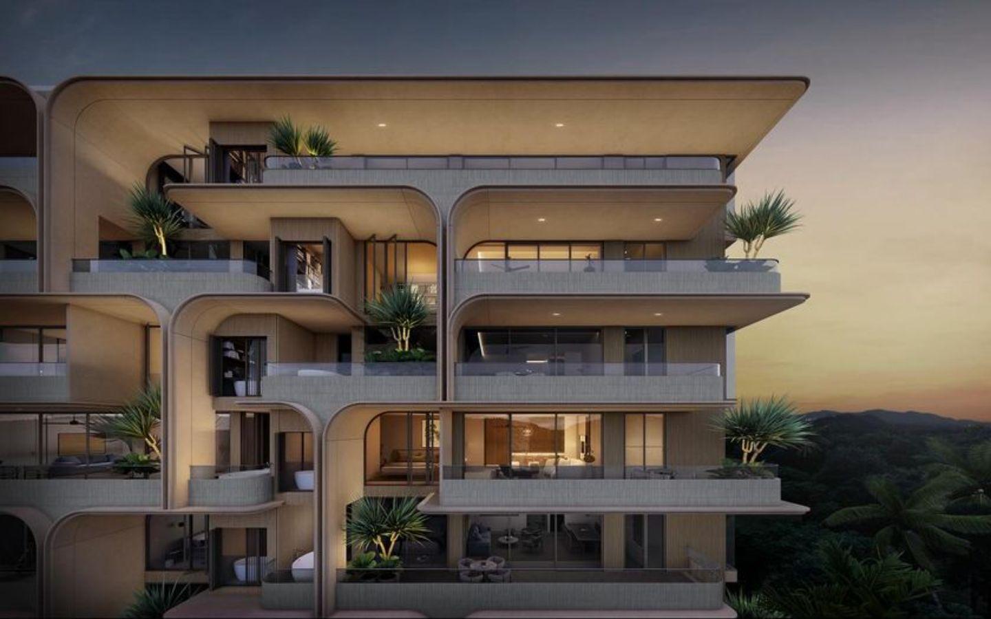 Interior view of Spacious 2 Bedroom Apartment for Sale at Surfhouse Bangtao