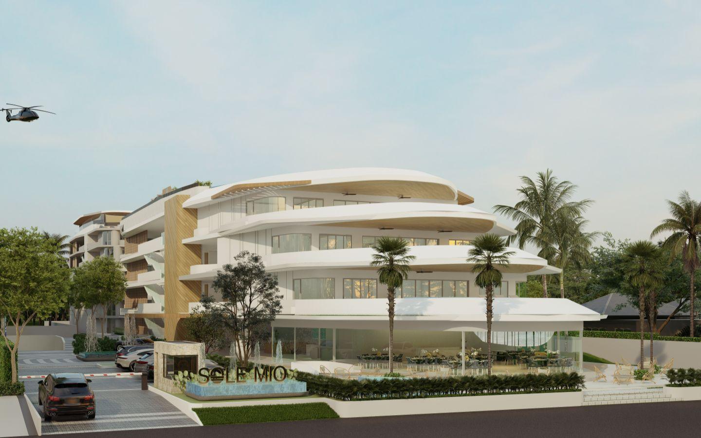 Interior view of 2 Bedroom Apartment for Sale at Sole Mio Residences, Bangtao