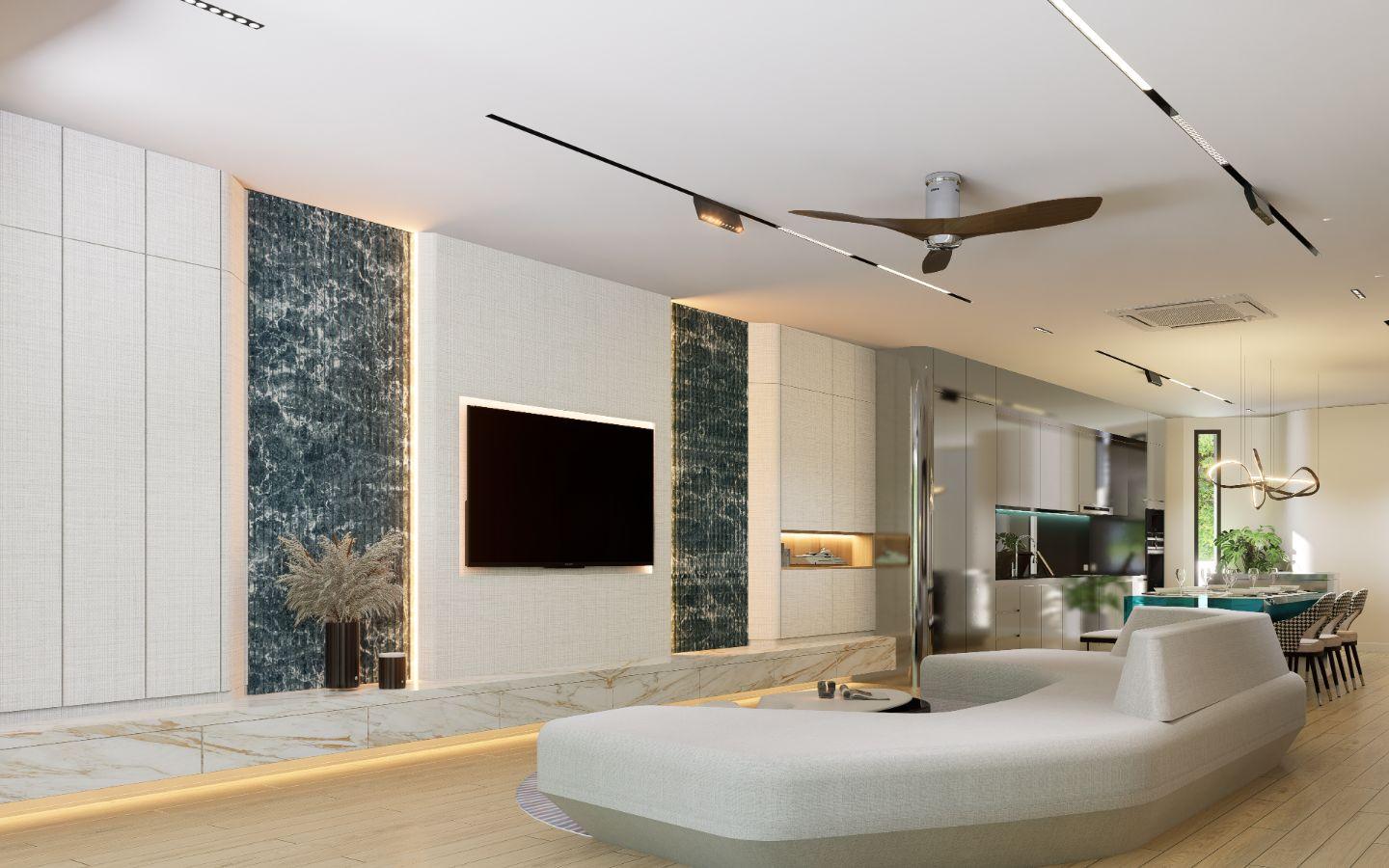 Interior view of 2 Bedroom Apartment for Sale at Sole Mio Residences, Bangtao