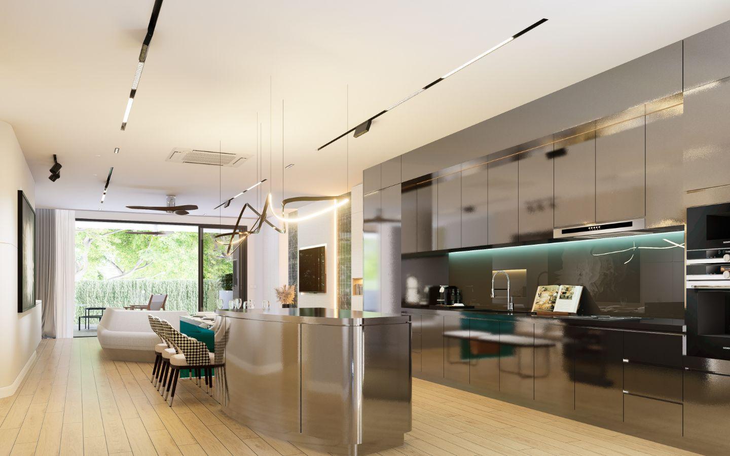 Interior view of 2 Bedroom Apartment for Sale at Sole Mio Residences, Bangtao