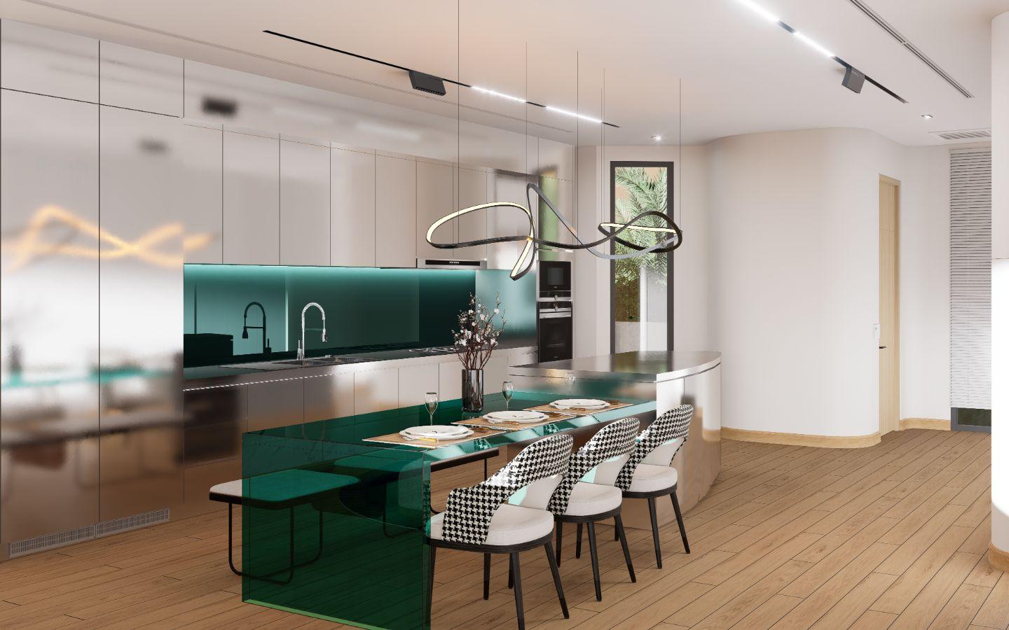 Interior view of 2 Bedroom Apartment for Sale at Sole Mio Residences, Bangtao