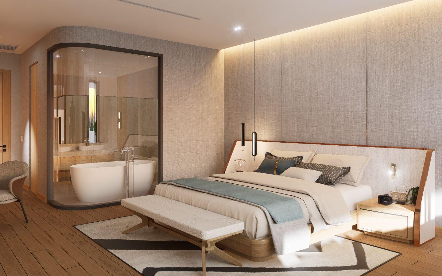 Interior view of 2 Bedroom Apartment for Sale at Sole Mio Residences, Bangtao