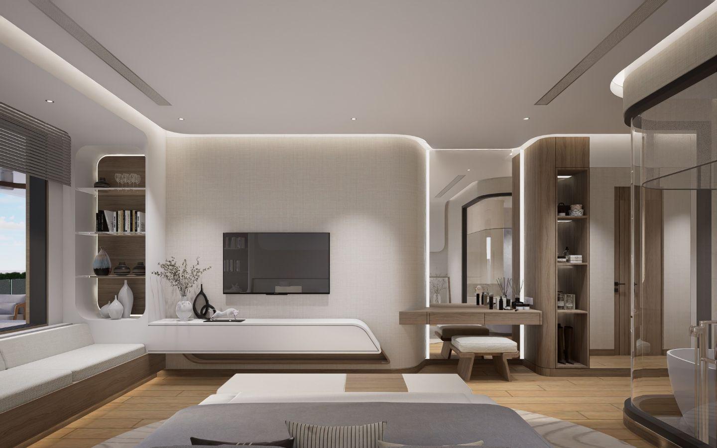Interior view of 2 Bedroom Apartment for Sale at Sole Mio Residences, Bangtao