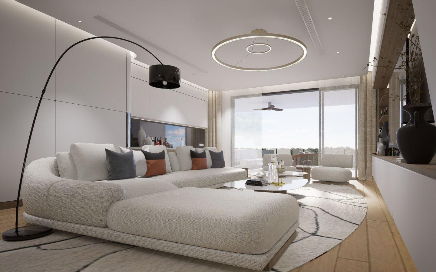 Interior view of 2 Bedroom Apartment for Sale at Sole Mio Residences, Bangtao
