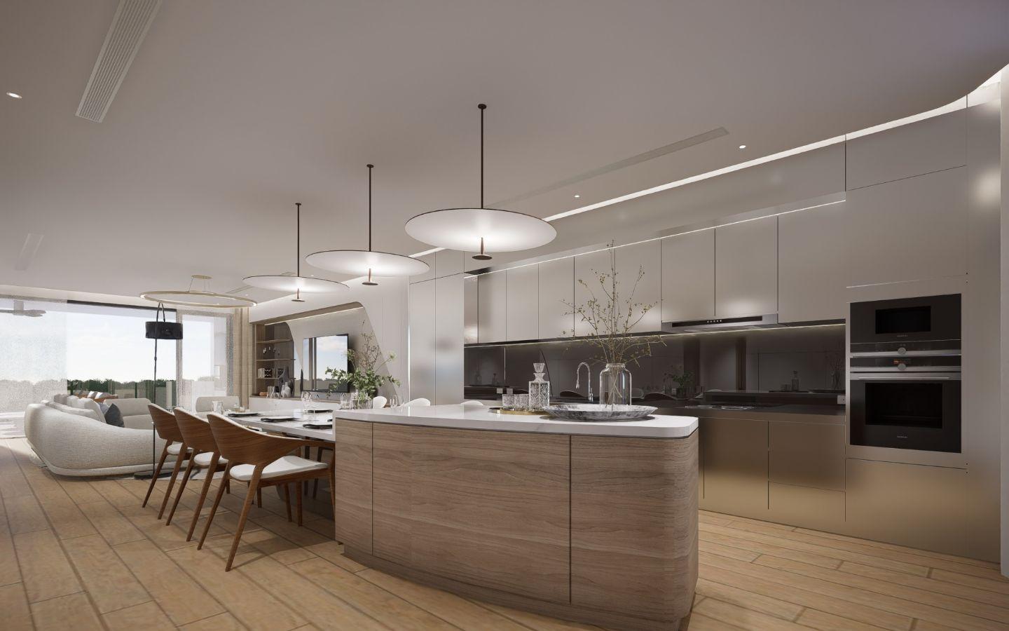 Interior view of 2 Bedroom Apartment for Sale at Sole Mio Residences, Bangtao