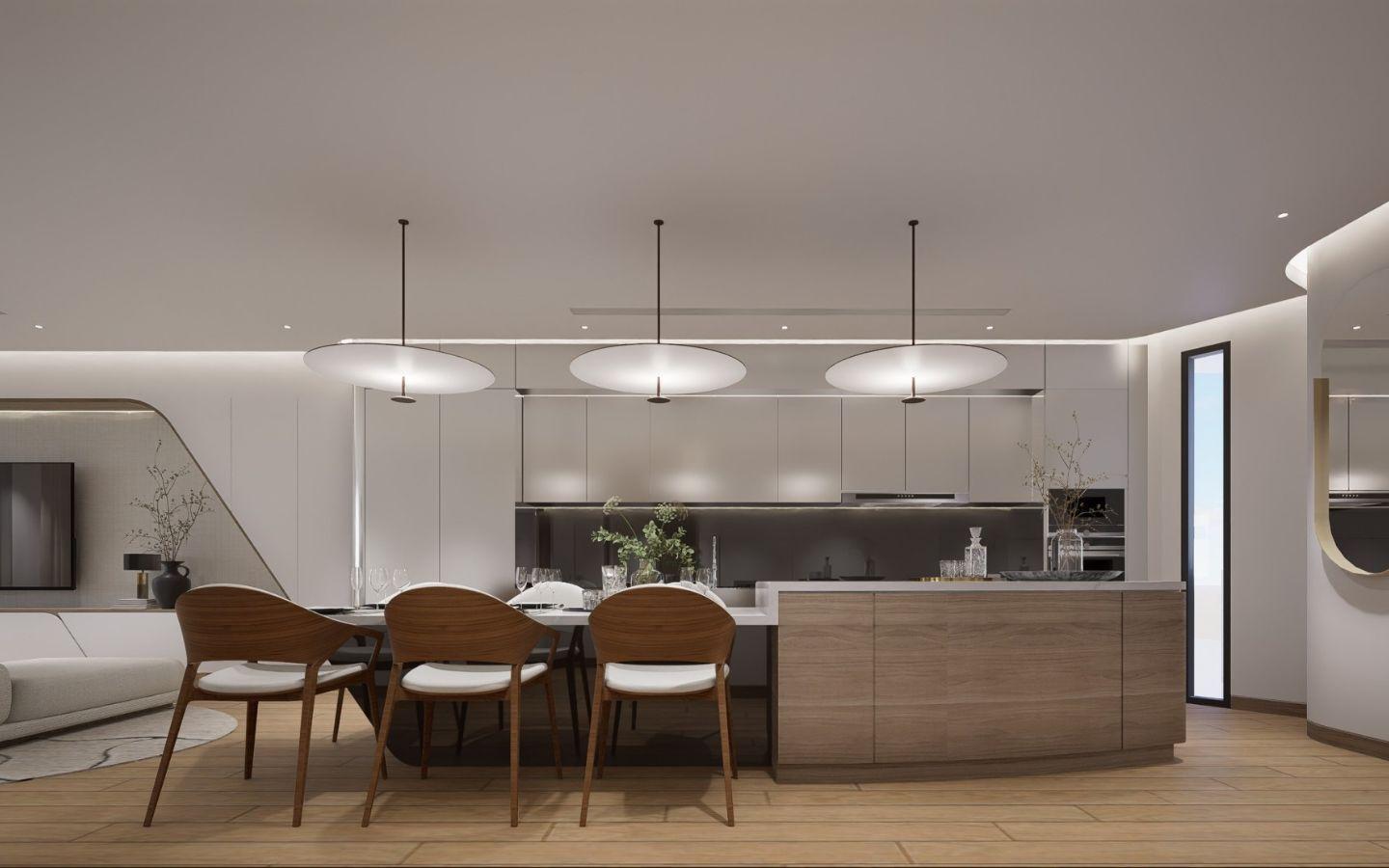 Interior view of 2 Bedroom Apartment for Sale at Sole Mio Residences, Bangtao