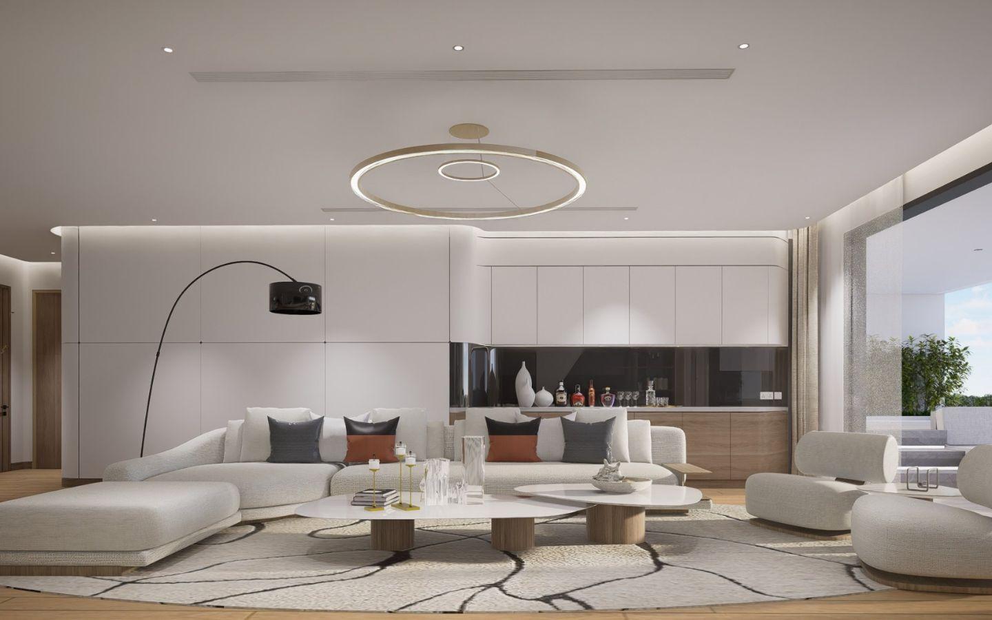 Interior view of 2 Bedroom Apartment for Sale at Sole Mio Residences, Bangtao